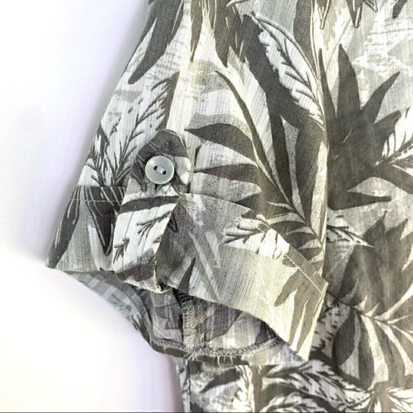 White Stag button down shirt  with short sleeves, 💯 cotton - Picture 5 of 8